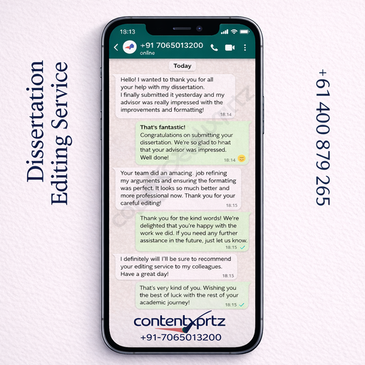 Dissertation Editing Service