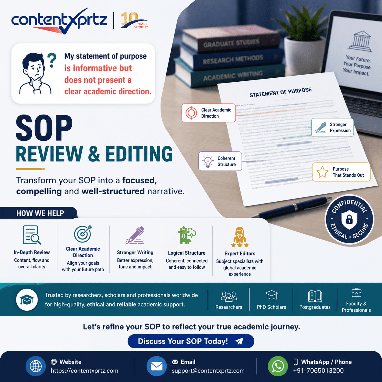 Nouns grammar and academic writing guide by Contentxprtz