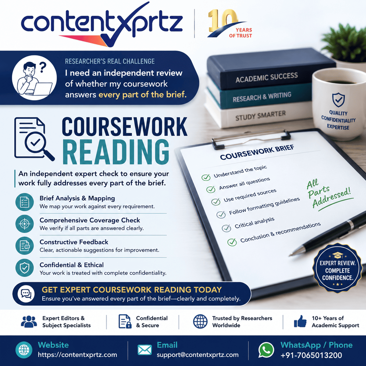 Different types of research design explained with Contentxprtz academic guidance