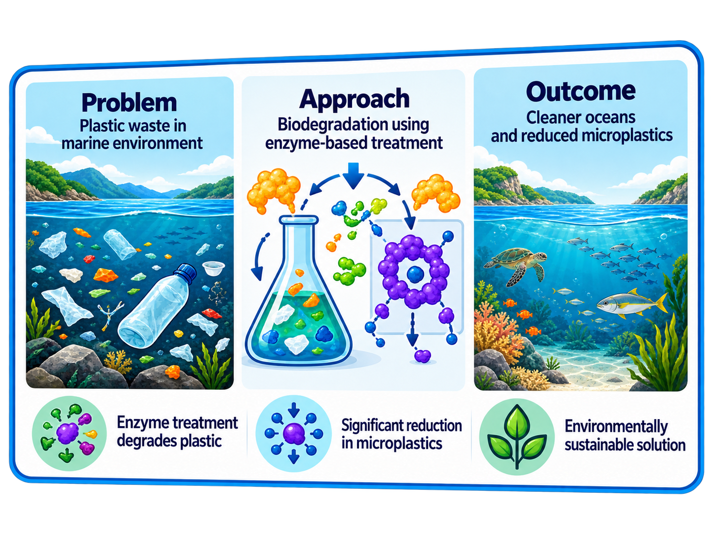Graphical Abstract Design Service visual showing scientific research information organised into a clear graphical abstract