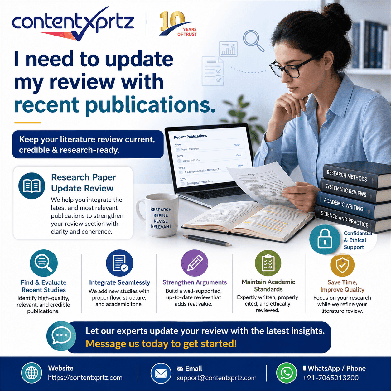 Paper outline example and research planning guidance from Contentxprtz