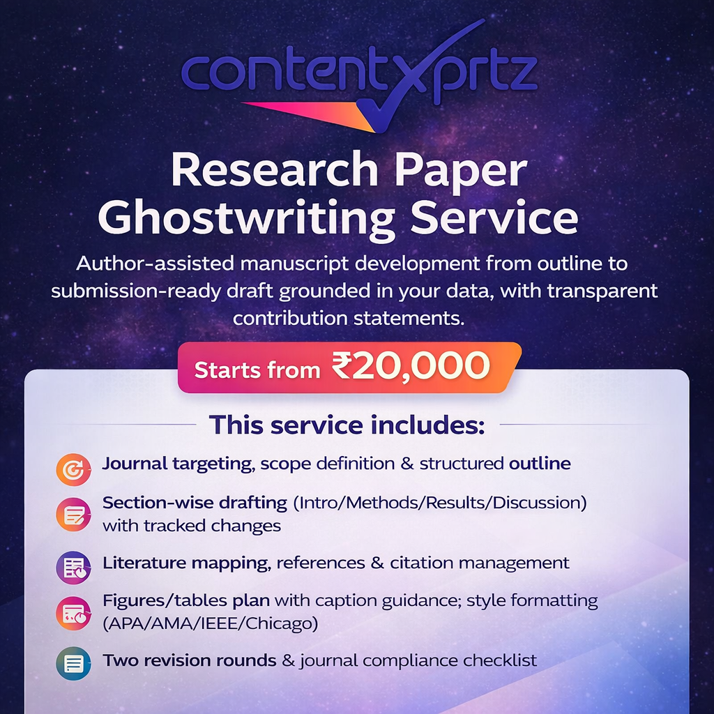 1. Research Paper Ghostwriting Service