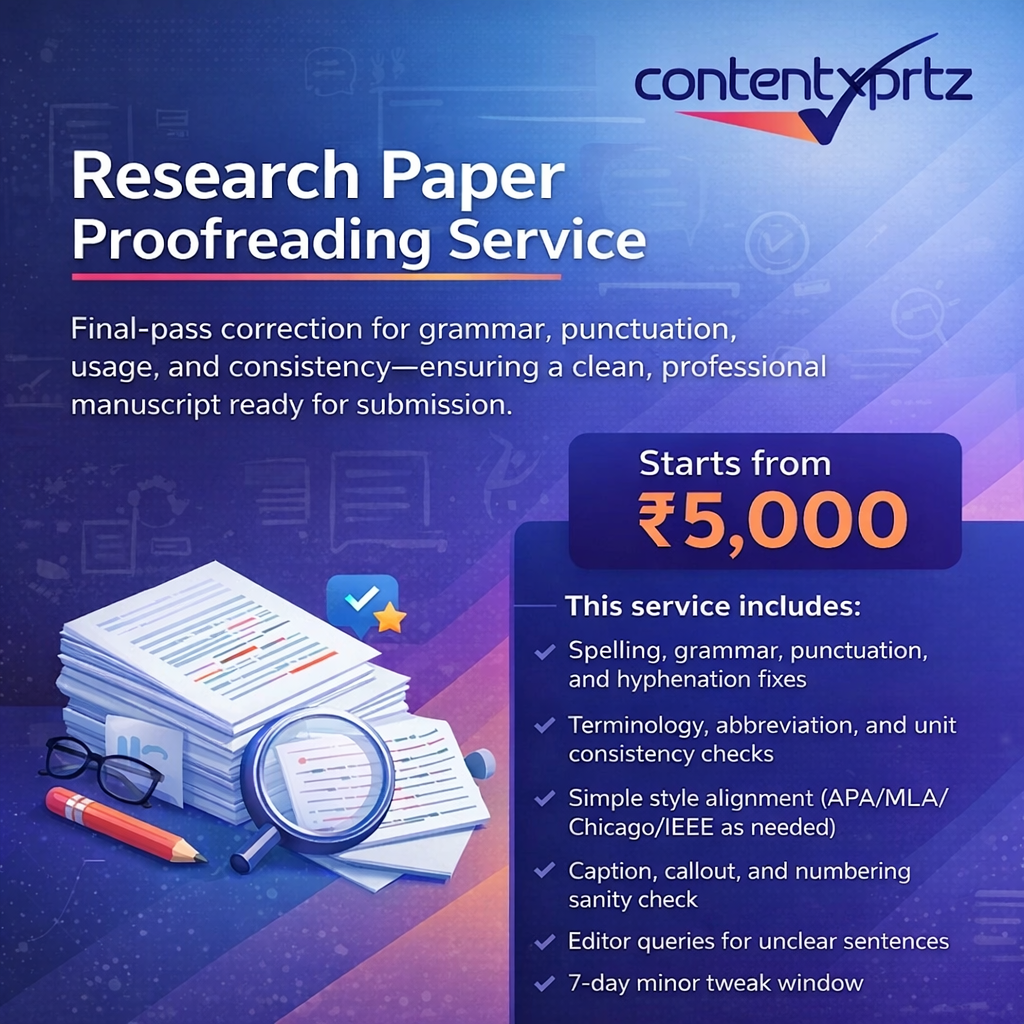 13. Research Paper Proofreading Service
