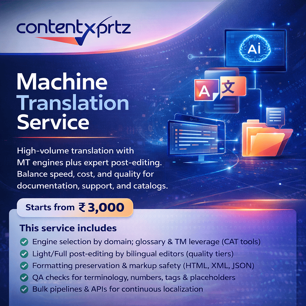 32. Machine Translation Service