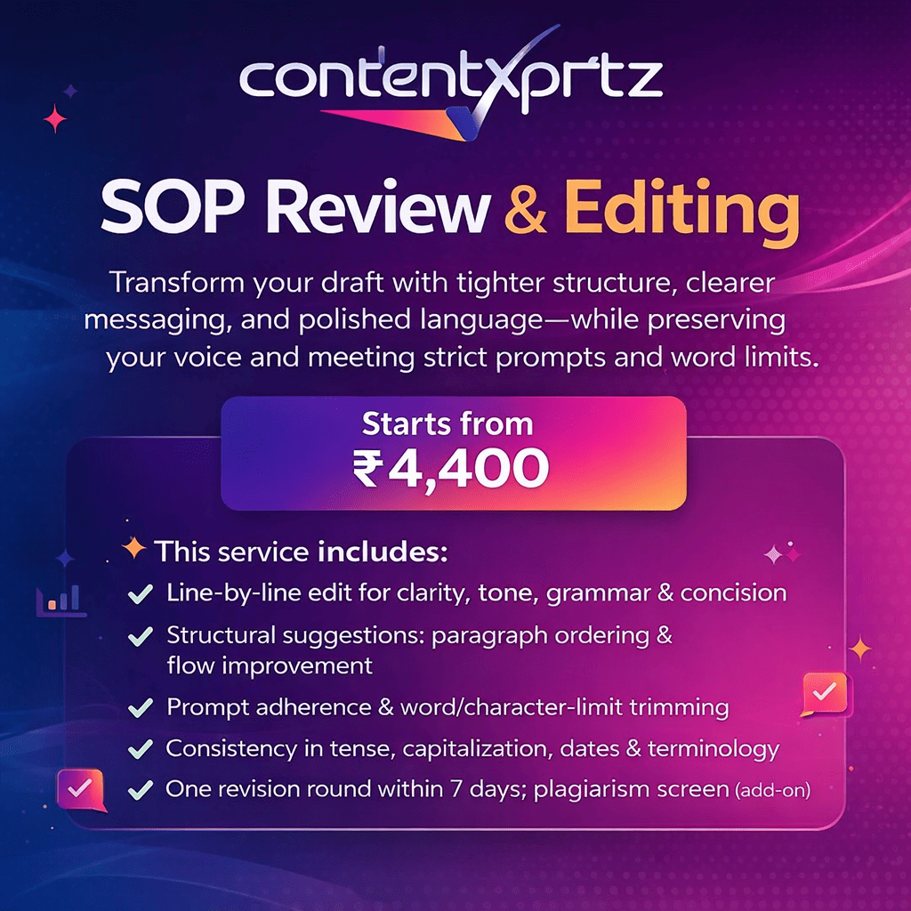 41. SOP Review & Editing
