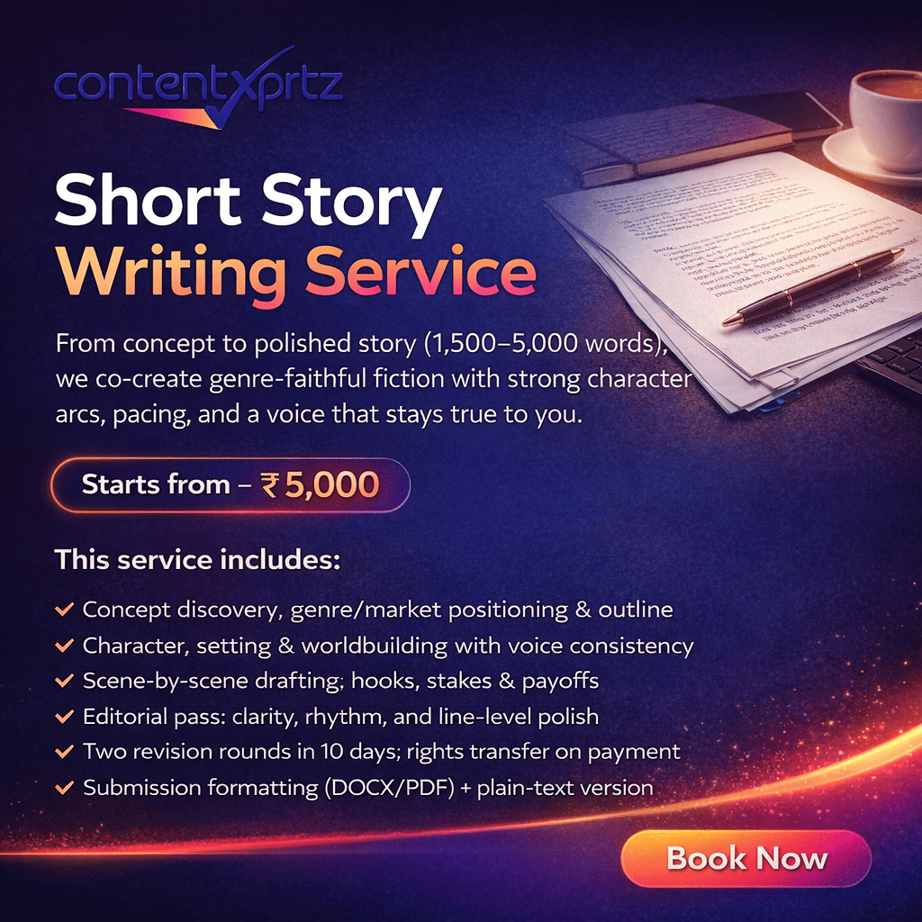 52. Short Story Writing Service