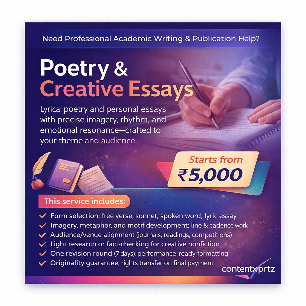 54. Poetry & Creative Essays