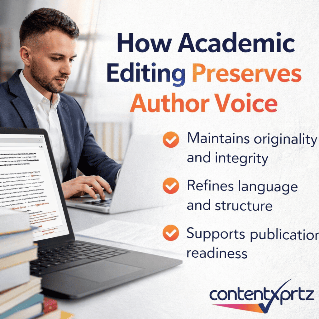 How Academic Editing Preserves Author Voice