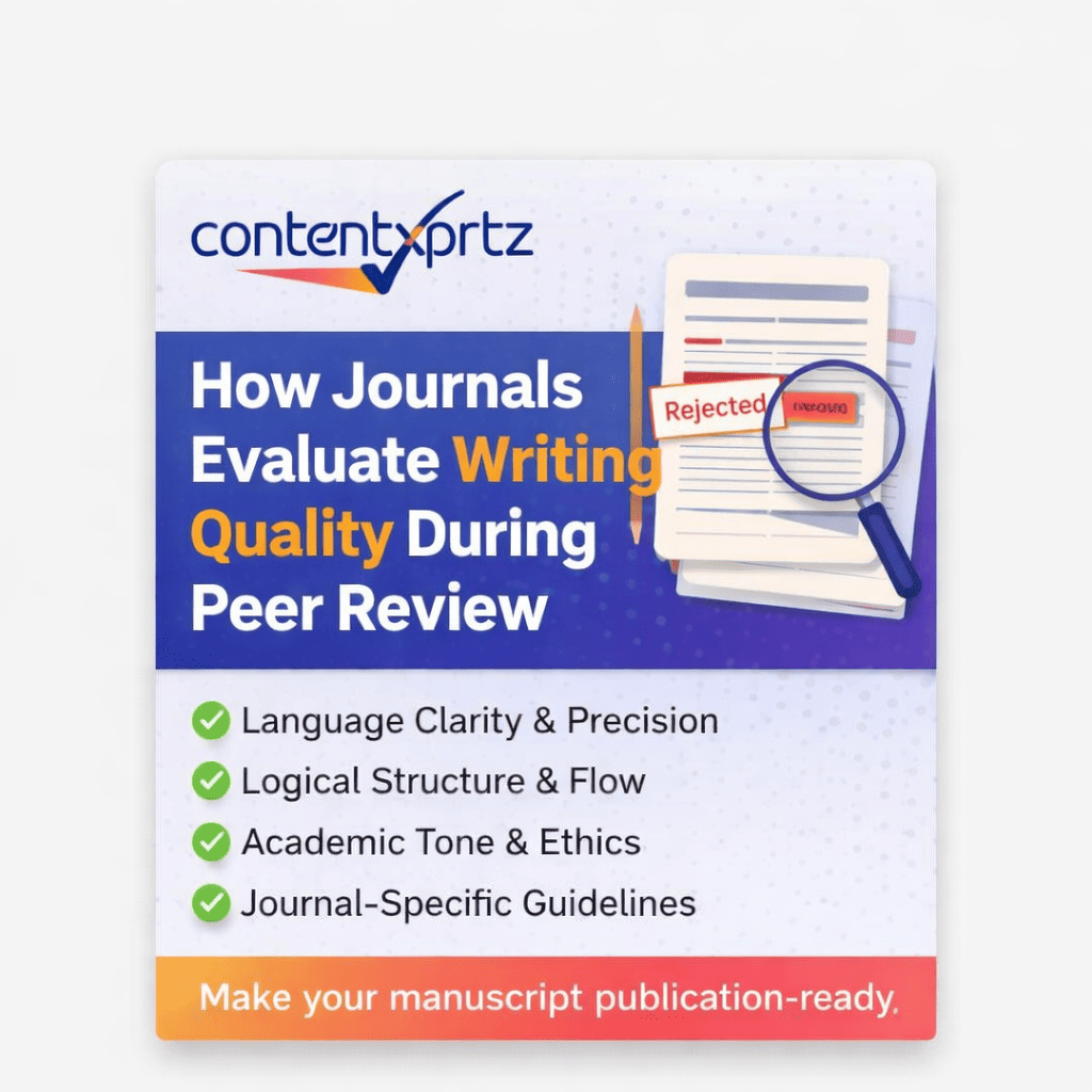 How Journals Evaluate Writing Quality During Peer Review