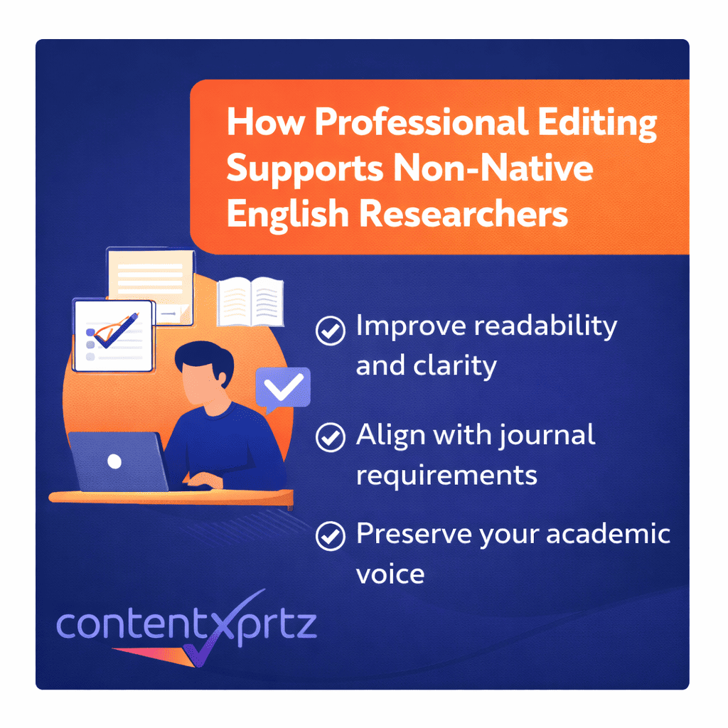 How Professional Editing Supports Non-Native English Researchers