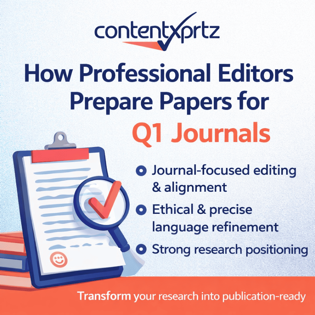 How Professional Editors Prepare Papers for Q1 Journals