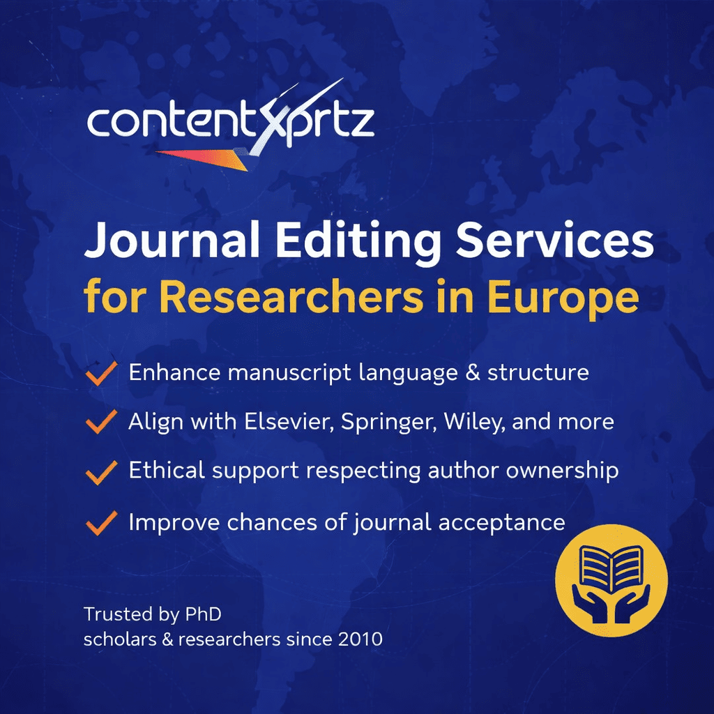 Journal Editing Services for Researchers in Europe