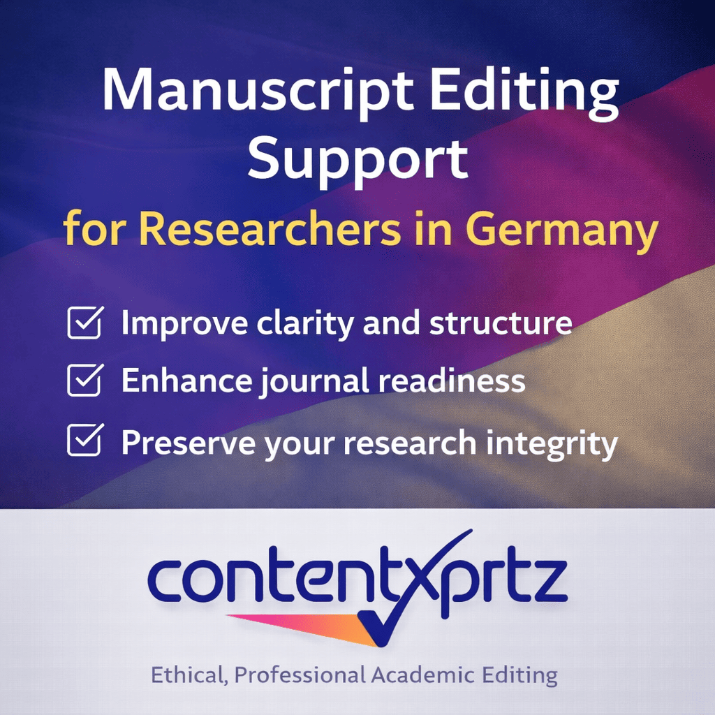 Manuscript Editing Support for Researchers in Germany