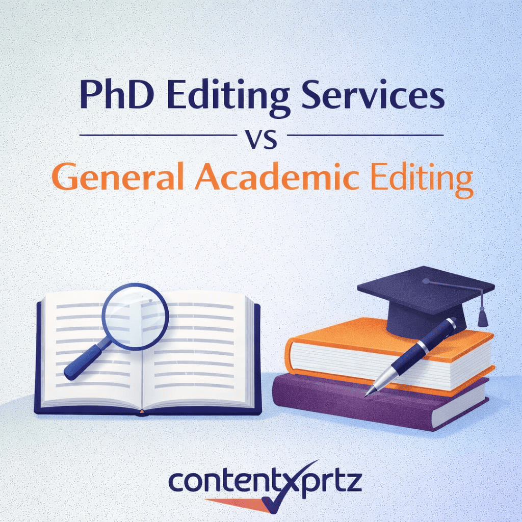 PhD Editing Services vs General Academic Editing