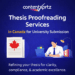 Thesis Proofreading Services in Canada for University Submission