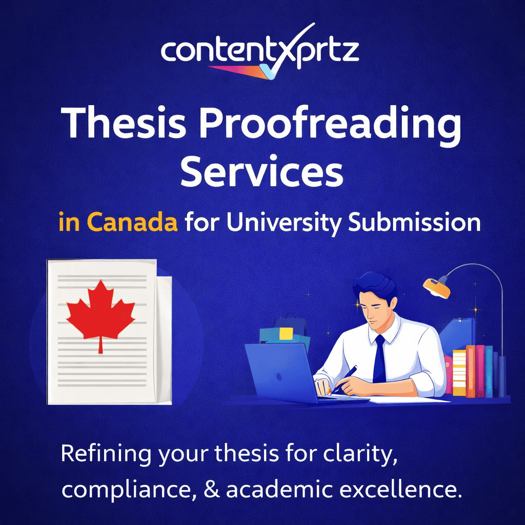 Thesis Proofreading Services in Canada for University Submission
