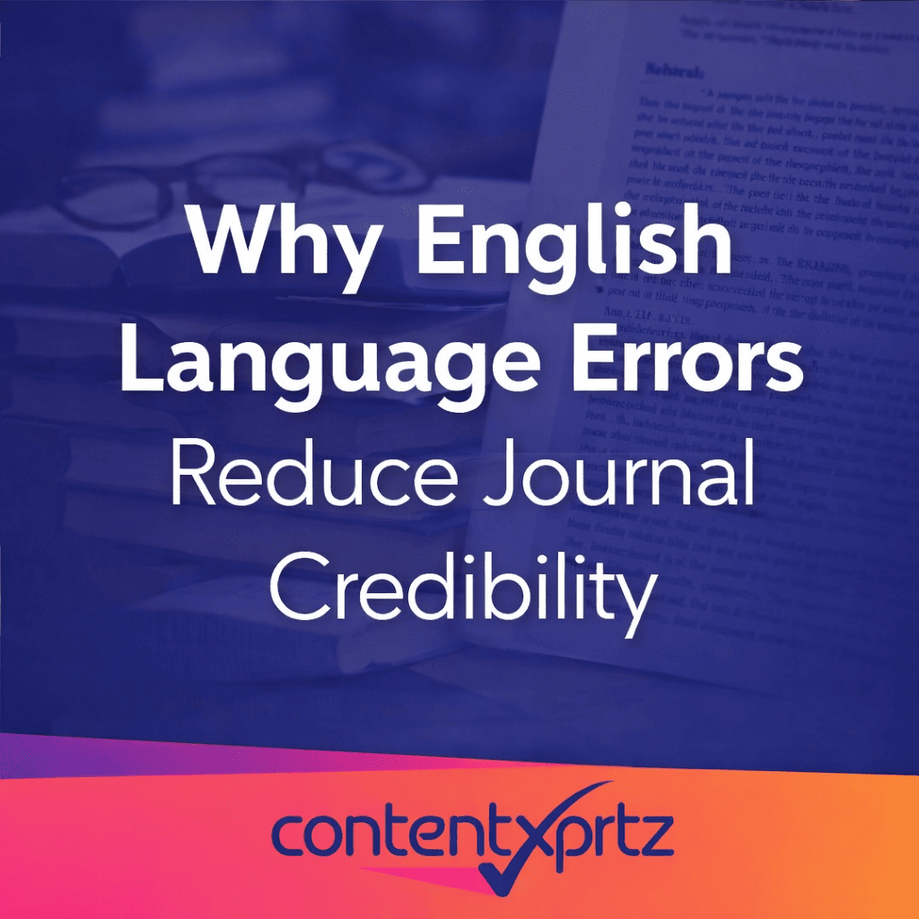 Why English Language Errors Reduce Journal Credibility