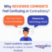 Why Reviewer Comments Feel Confusing or Contradictory