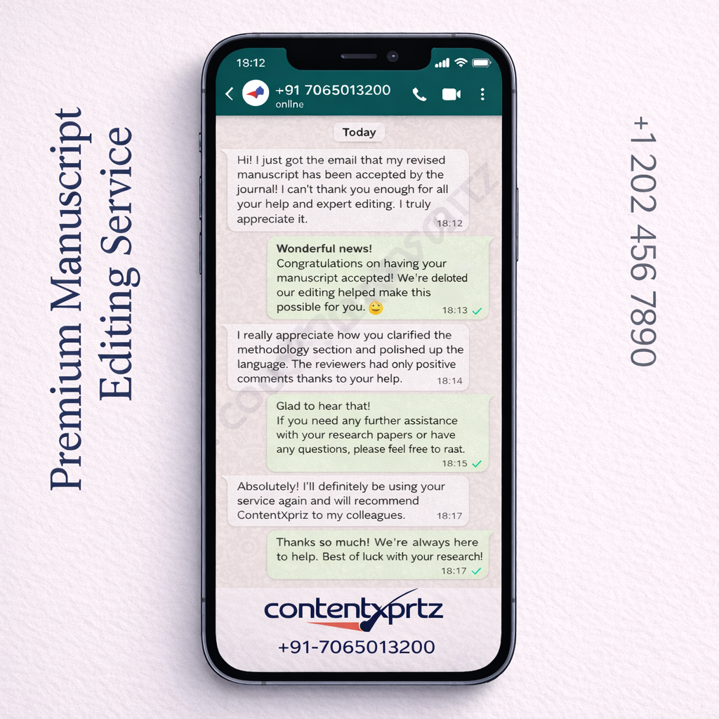 Manuscript Reviewer Comment Response Service - contentxprtz.com